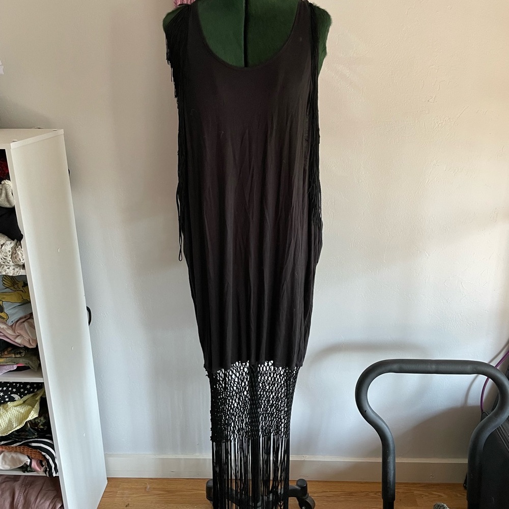 Free people fringe dress